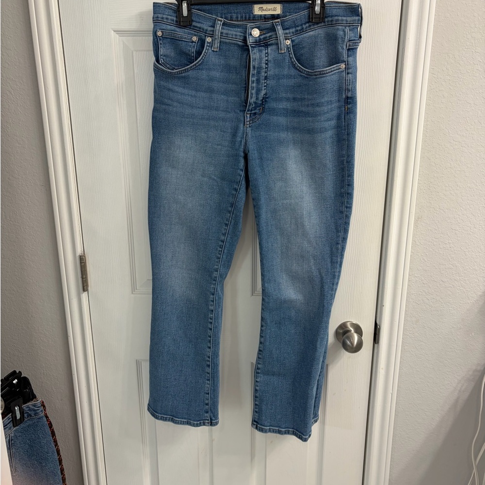 Madewell Women's Mid-rise Straight Leg Jeans - Blue